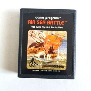 1981 Air Sea Battle Atari Video Game